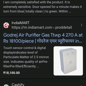 Brand New Godrej Air Purifier