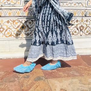 Anarkali Kurta With Dupatta (no Pants )