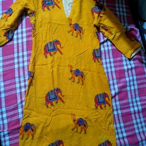 🐘 And Tabala Printed Kurtis Combo