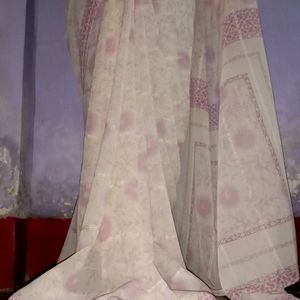 Pink Saree