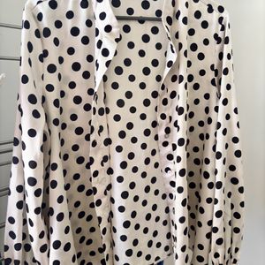 Zara Polka Dot Shirt