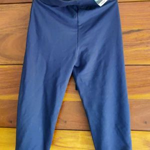 Navy Blue Capri Jogger