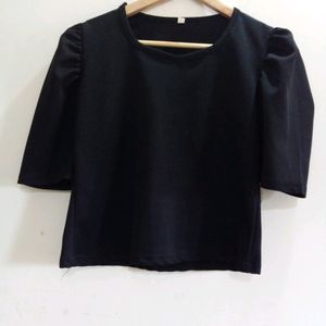 Pretty Black Top For Women