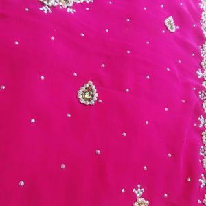 New Wedding Special Hand Work Saree