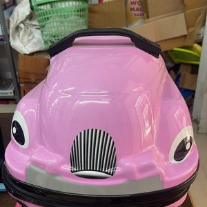 Pink Car Suitcase For Kids