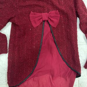 Red Bow Top