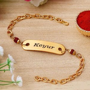 Name Rakhi Trending Bracelet Pattern