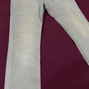 Regular fit men’s grey jeans