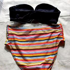 Multicolour Bikini Set