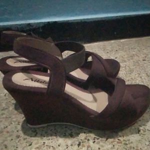 Albela Women Brown Heels