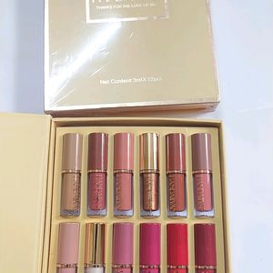 Handaiiyan 12pcs Matte Liquid Lipstick Set Hd