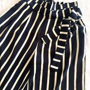 Zara Striped Culottes