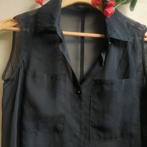 Black Formal Or Casual Shirt