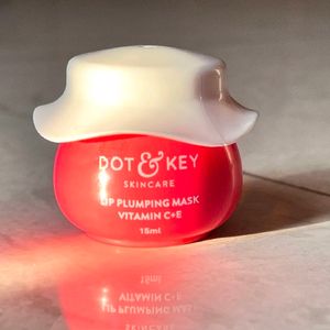 💄DOT&KEY LIP PLUMPING MASK😍Lingonberry Flavour