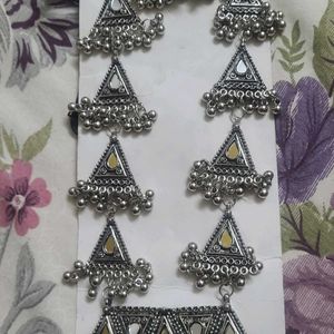 Oxidised Necklace Set