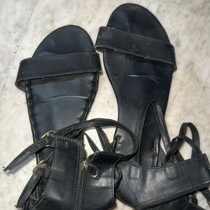 Black Sandals