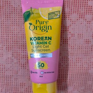 Pure Origin Korean Vit c Gel Sunscreen