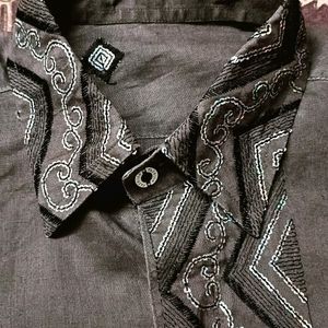 Mens Cotton Ethnic Shirt