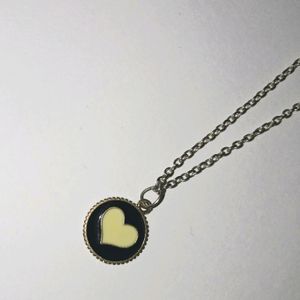 Yellow And Black Charm Pendent