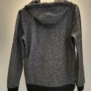 Grey Striaght Hoodie