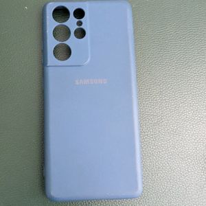 S21 Ultra Samsung Case Silicon Blue