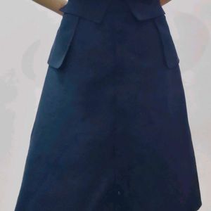 Navy Blue Skirt