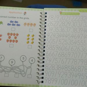 Maths Practice Notebook Without Pen