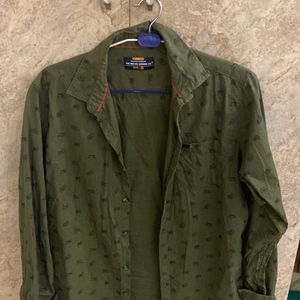 Olive Green Shirt from The Indian Garage Co.