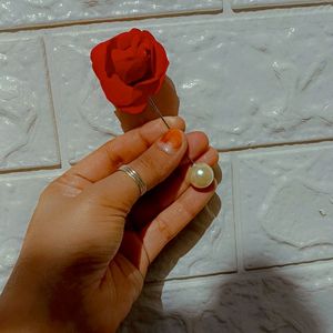 Rose Hijab Pin