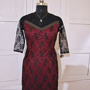 Dress With Lace