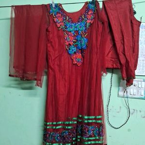 Frock Suit With Kadai