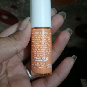 My Glamm Orange Nail Polish