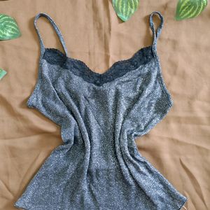 Shimmery Cami Top.