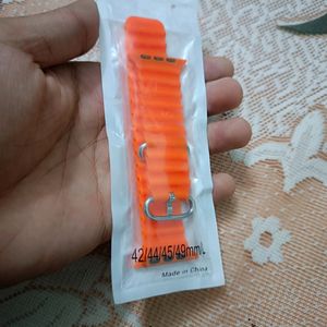 T800 Or Other Watches Strap New Orange Colour 💯