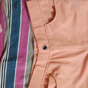 Korean Peach Straight Pant