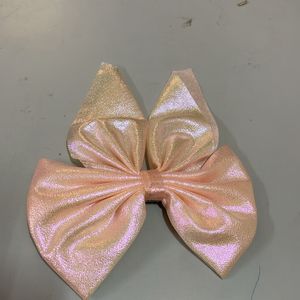 Shimmer Satin Hair Bows For Girls