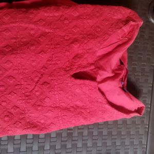 Red Colour Kurti