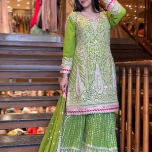 New Standard Pakistani Poshaq Dresses Inpoted Part