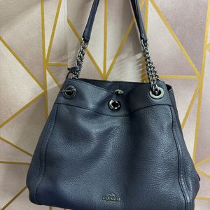 Coach Edie Turnlock Shoulder Bag