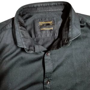 Bold Black Formal Shirt