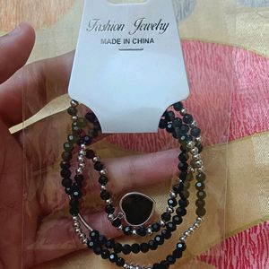 Black Stack Bracelet