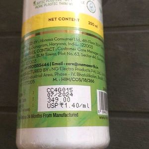 Mamaearth Lemon Anti - Dandruff Shampoo