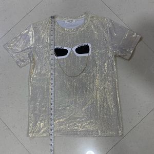 Metallic Shiny T-shirt (Russia)