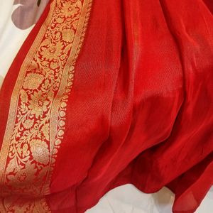 Pure Tissue Banaras Saree