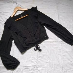 Black Full Sleeve Top