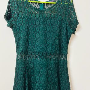 Green Lace Dress