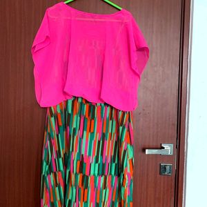 Shakumbhari Vibrant Cute Dress