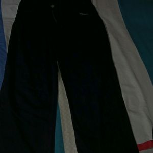 Black Straight Jeans