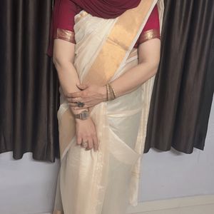 Golden Saree At Lowest Price☀️