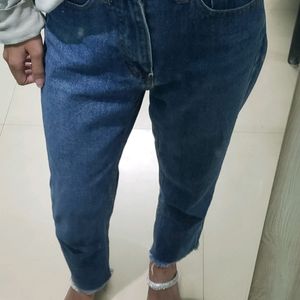 Dark Wash Mom Denim